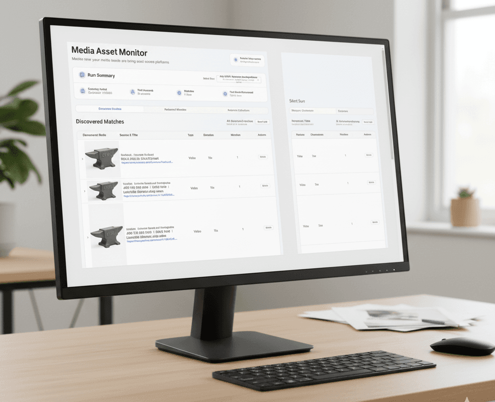 Brand Tracker dashboard